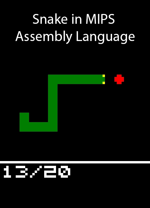 Snake Game in MIPS Assembly Language